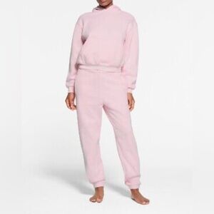 SKIMS Pink Hoodie Sweatshirt